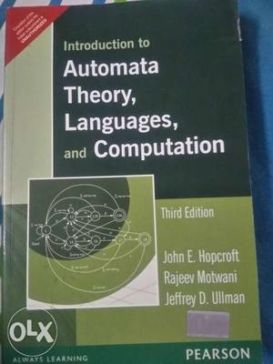 Introduction To Automata Theory, Languages, And Computation