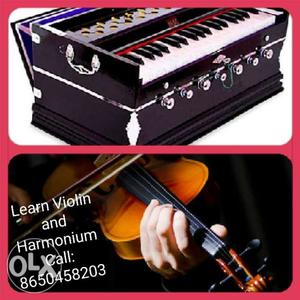 Learn Harmonium, Violin and Casio (Message or Call