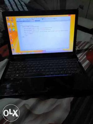Lenovo Dual Core laptop with 4gb ram and 1tb