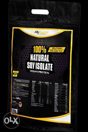 My Supps 100% Natural Soy Isolate Protein (2KG)