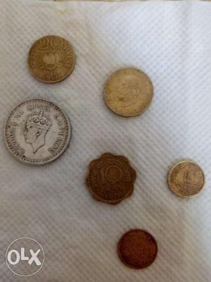 Old coins of old year