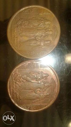 Old temple token coin each one 300 wanted person