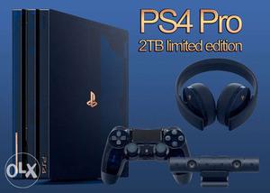 PS4 Pro 500 Million 2TB Limited Edition Console Collectors