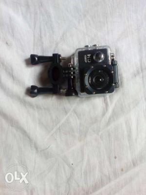 Perfect condition new action camera