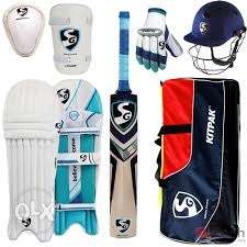 Sg full cricket kit Available at HIND SPORTS