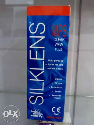 Silk Lens Solution For Contact Lenses