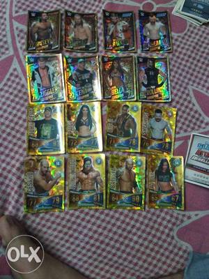 Slam Attax rumble 7 Gold Cards rivals 8 Gold