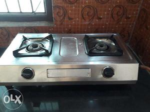 Steel Gas Stove - Working