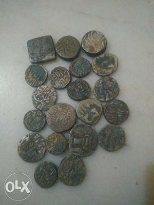Too Old Silver Coin mugal time rs  each