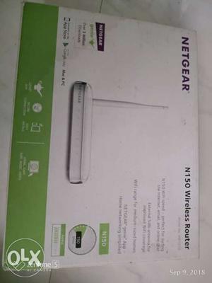 White Netgear Wifi Router 150MBPS fast speed sale 599..New