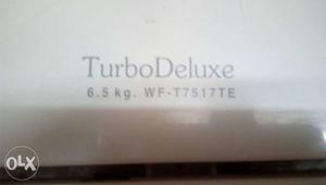 6.5 KG White Turbo Deluxe WF-TTE