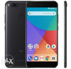 8 month old good conditioned mi a1 black 4gb+64gb