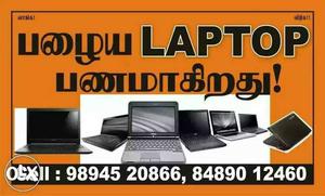 All laptop's at any conditions v buy in lot
