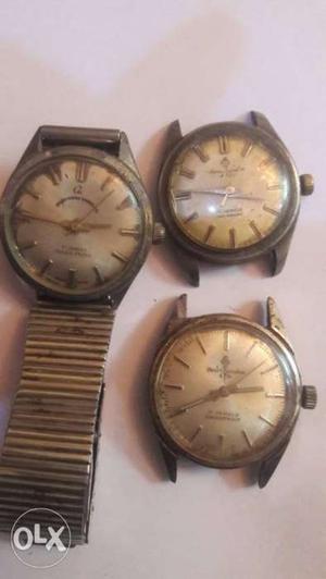Antique Swiss made watches good running condition