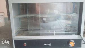 Black And Gray Arcelik Microwave Oven