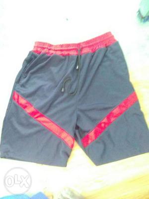 Black And Red Nike Shorts