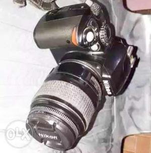 Black Canon EOS DSLR Camera