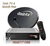 Black DishTV Set-top Box Kit