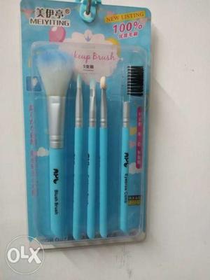 Blue Meiyiting Makeup Brush Pack