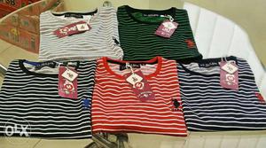 Brand US POLO T-shirts 3 no's for Rs/- with
