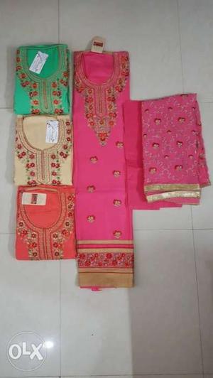 Brand new heavy suit with heavy work duppata