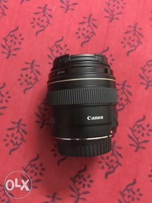 CANON EOS 85 mm lens, f/1.8
