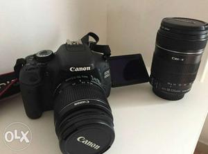 Canon DSLR 600D WITH  lens AND a