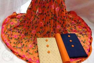 Dress material for girls