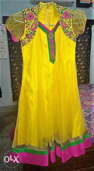 Girls Frock (used 1 -2 times)