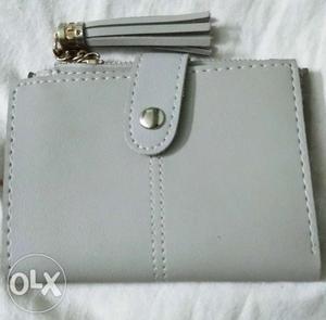 Grey women's wallet