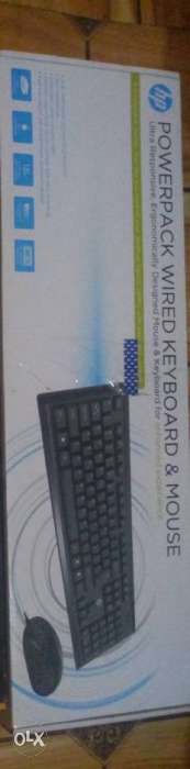 Hp combo keyboard mouse with 1 year warranty