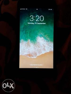I phone 7+ Matte black with neat condition no scarth nothing
