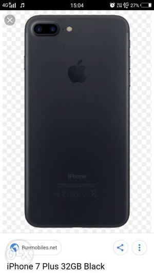 IPhone 7plus only Mobile and charger available