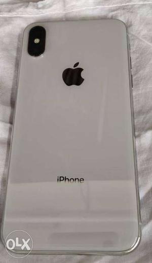 IPhone X 256gb silver colour bill box complete