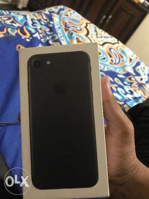 Iphone 7 32 gb box charger (bill misplaced) first