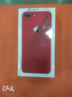 Iphone8plus64gb red brand new seal pack with
