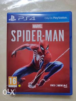 Marvel Spider-Man Exclusive PS4 game only 3 days old.