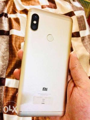 Mi note 5 pro Gold colour 4gb ram 64gb rom Only 2