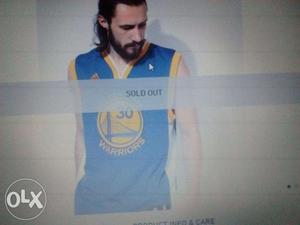 NBA 2-Time MVP Stephen Curry Adidas Original Jersey