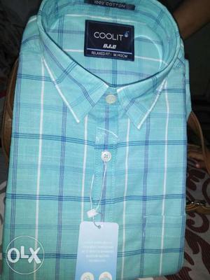 New brand shirt m size mrp is 799