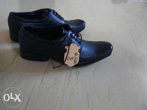 New formal shoes black colour..! size 7 No.
