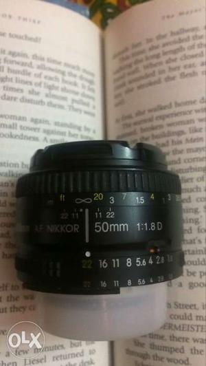 Nikon AF 50 mm prime lens for portrait