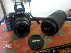Nikon D with  lens and  lens Very