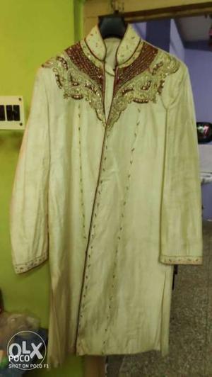 Old Sherwani- Used only once. Will be sold after