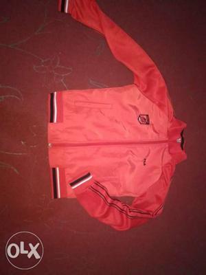 Red summer jacket original fila in osm condition
