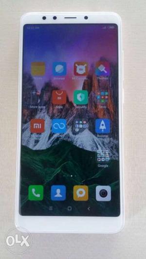 Redmi5 4Gb 64Gb 1month old bill box all available