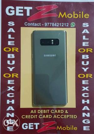 Samsung Note 8 Mapple Gold Just 2 month phone All