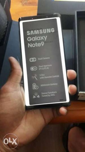 Samsung note 9 bought from newzealand seal pack