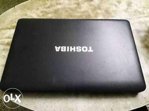 Toshiba laptop, core i5 processor, 4gb ram, 500gb