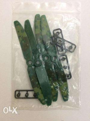 Unused new Army Green colour propeller 5 inch